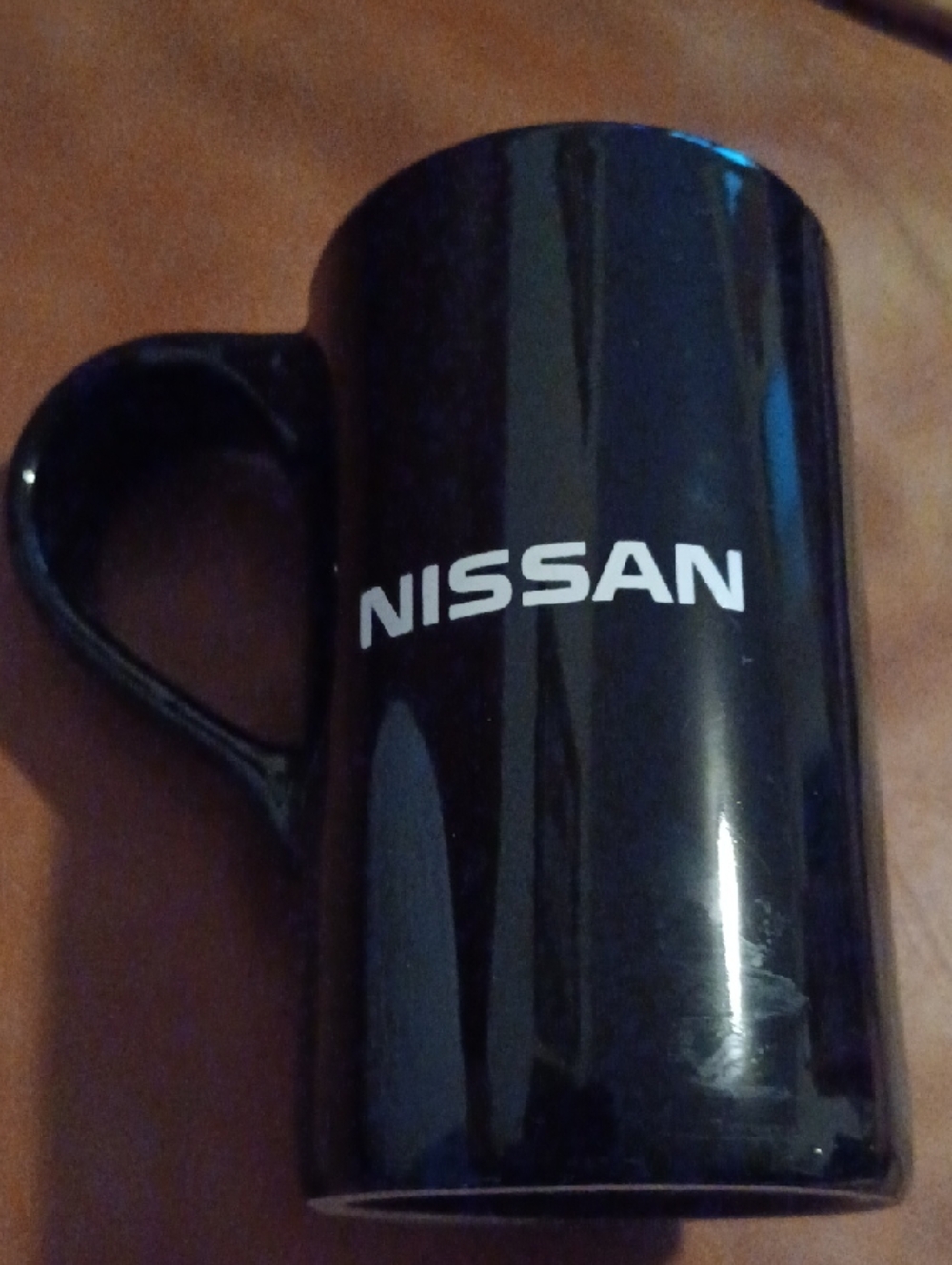 - NISSAN Black Logo Ceramic Coffee Mug